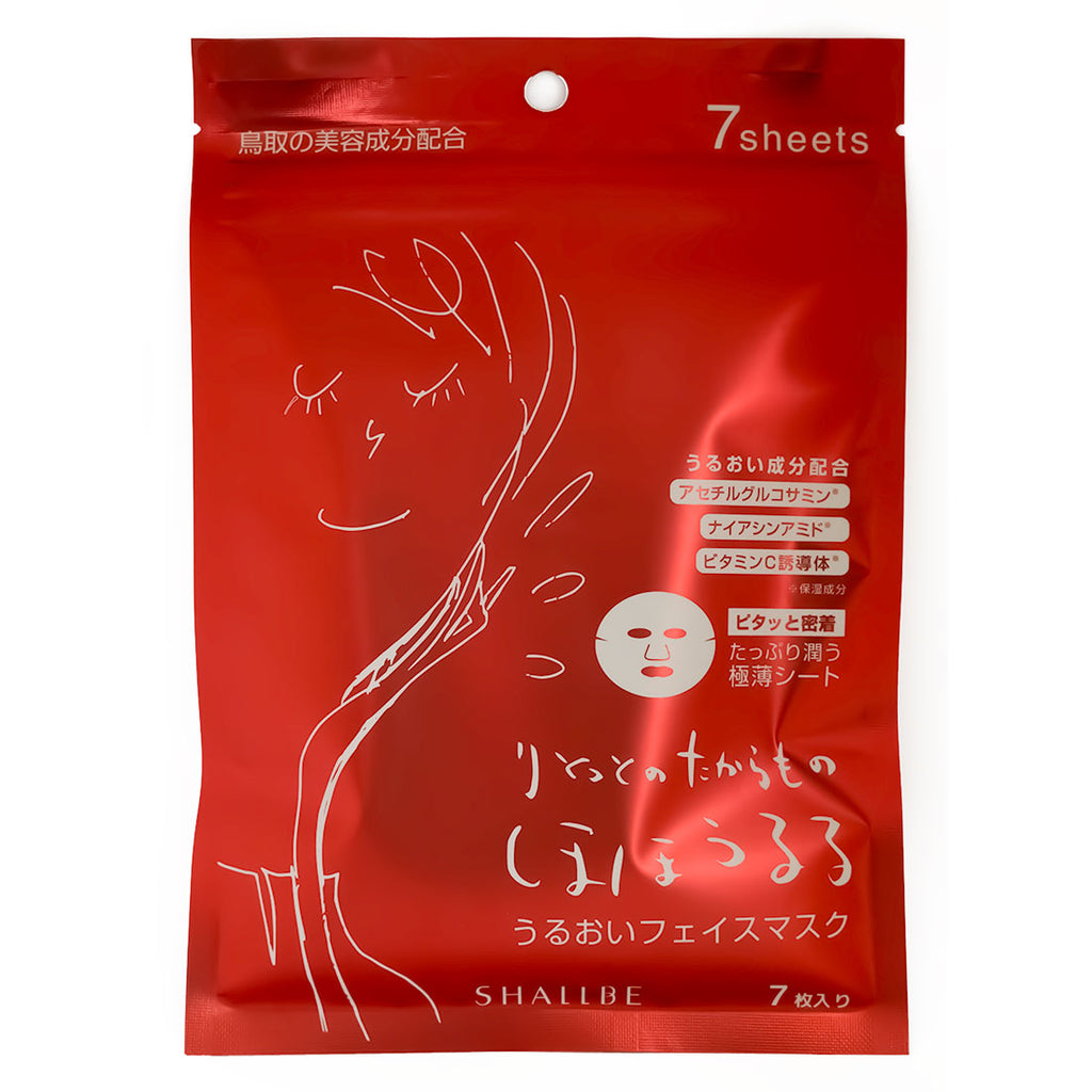 【♡出品】フェイスパック ほほうるる うるおいフェイスマスク – SHALLBE